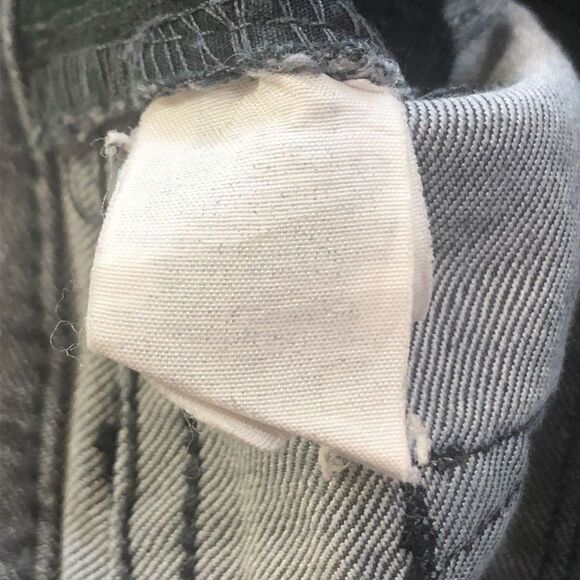 PrAna Gray Chevron Stretch Skinny Low-Rise Jeans 31" Inseam Sz 4 - Picture 3 of 9